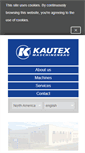 Mobile Screenshot of kautex-group.com